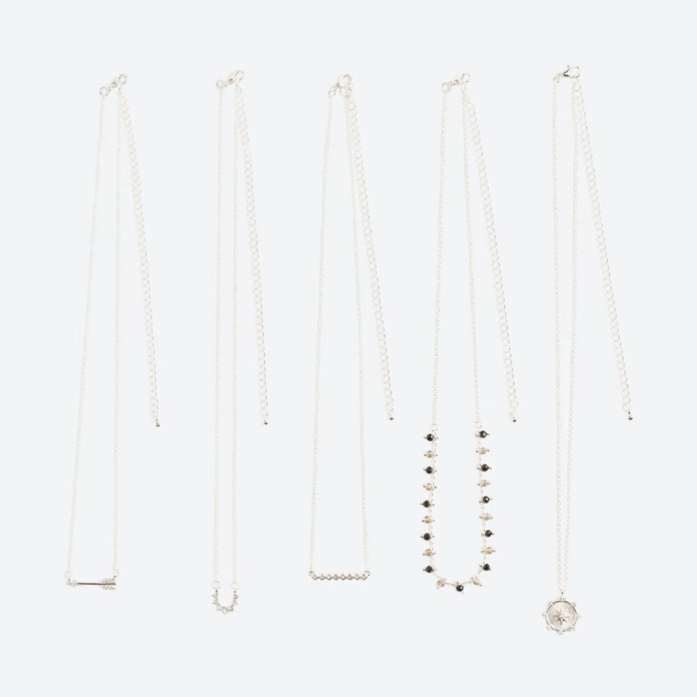KEVIA Viviana Five Piece Necklace Set